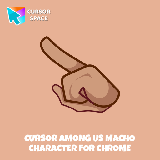 Cursor Among Us Macho Character For Chrome